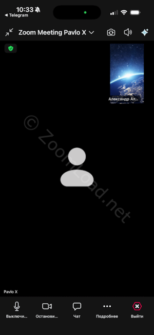 Управление микрофоном и камерой